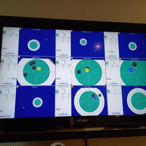 Bei den Sportschützen