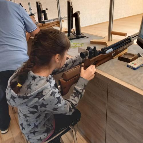 Bei den Sportschützen