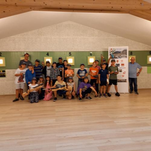 Bei den Sportschützen