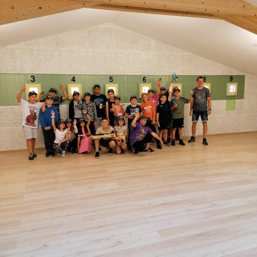 Bei den Sportschützen