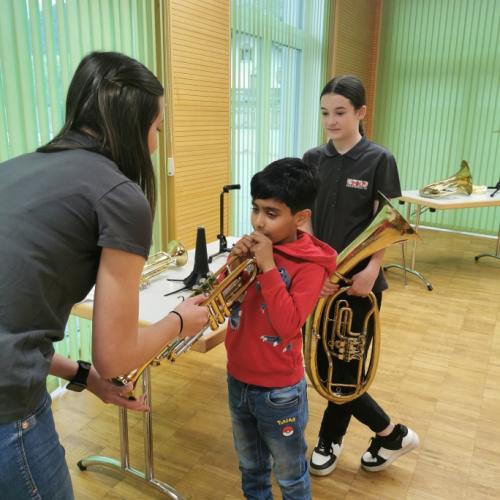 Bei der Musikkapelle