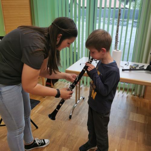 Bei der Musikkapelle