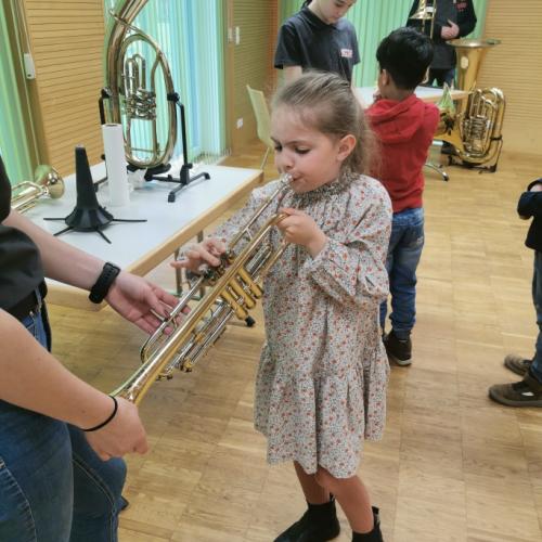 Bei der Musikkapelle