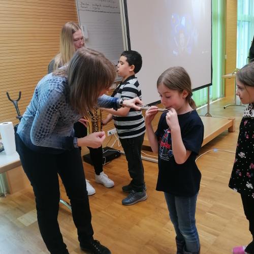 Bei der Musikkapelle