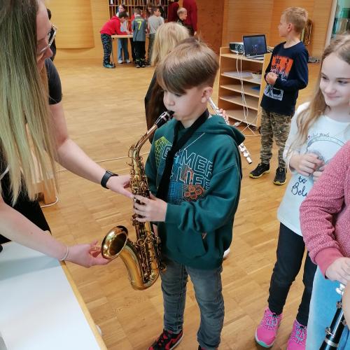 Bei der Musikkapelle