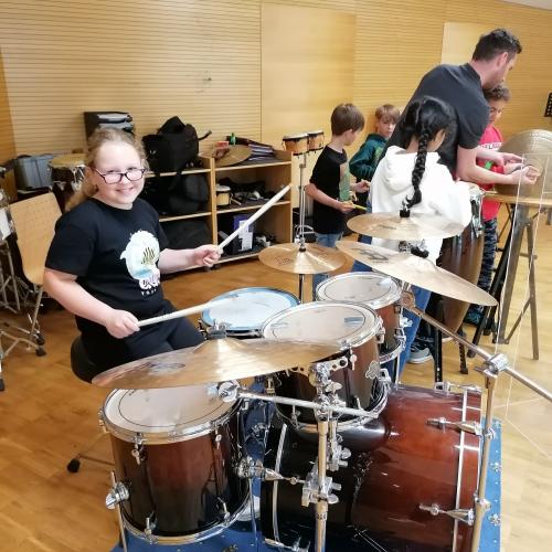 Bei der Musikkapelle