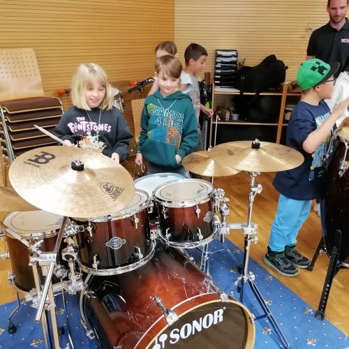 Bei der Musikkapelle