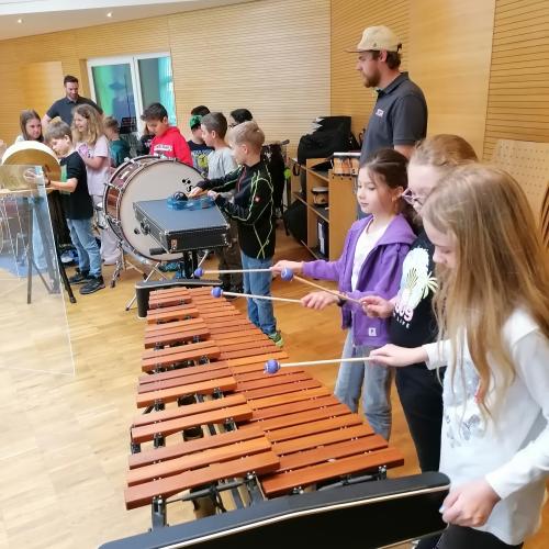 Bei der Musikkapelle