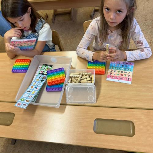 Buchstabenerarbeitung