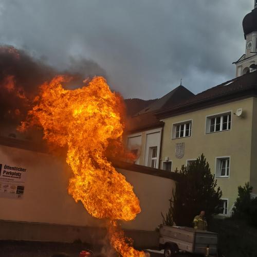 Feuerlöscher-Einschulung