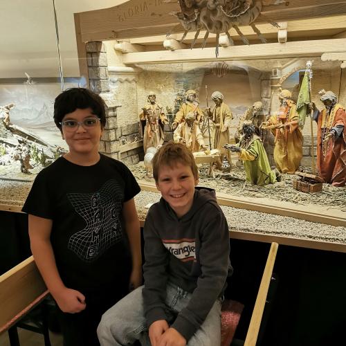 In der Krippengalerie