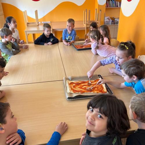 P wie Pizza
