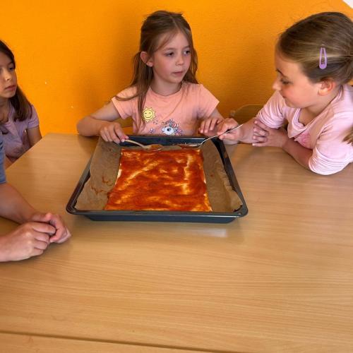 P wie Pizza