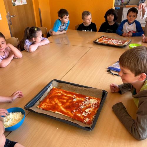 P wie Pizza