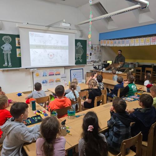 Jäger in der Schule