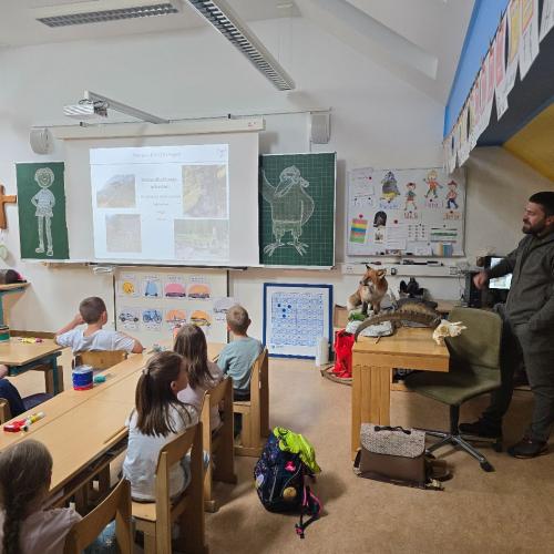 Jäger in der Schule