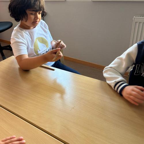 Jäger in der Schule