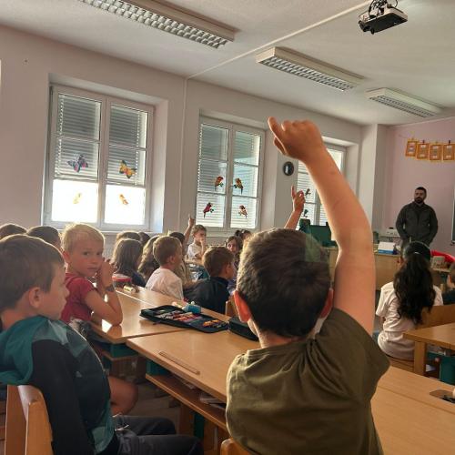 Jäger in der Schule