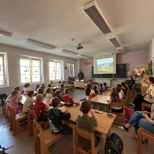 Jäger in der Schule