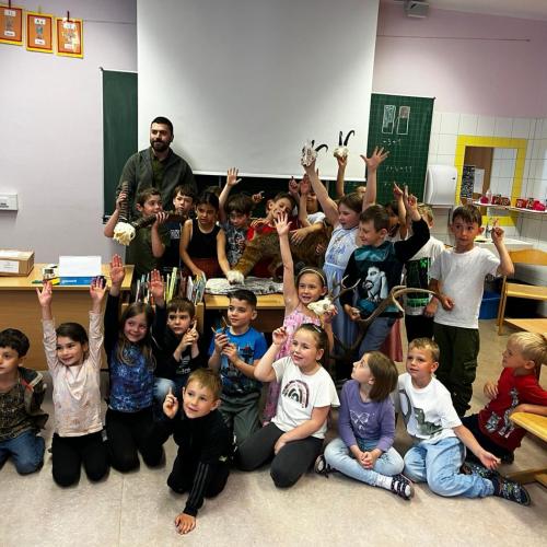 Jäger in der Schule