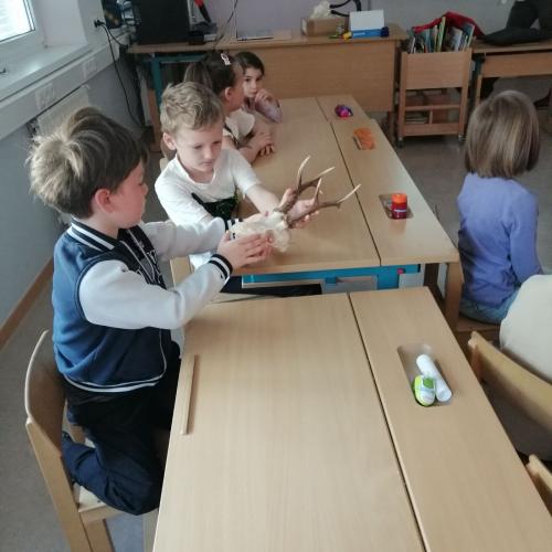 Jäger in der Schule