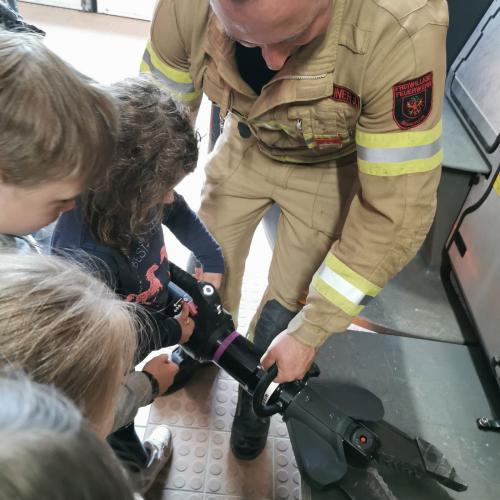 Bei der Feuerwehr