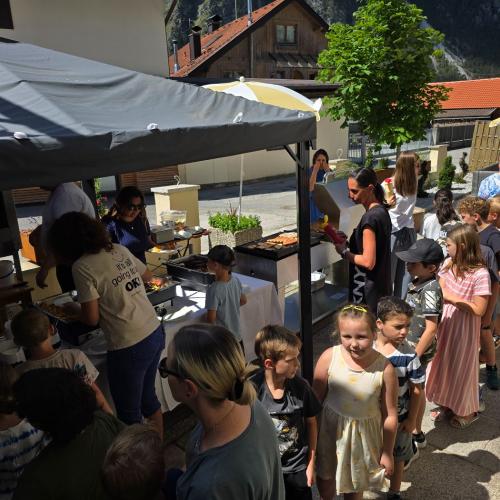 Grilleinladung im Hotel Post