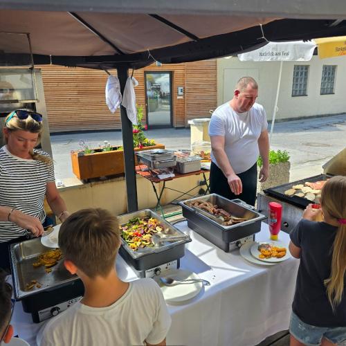 Grilleinladung im Hotel Post