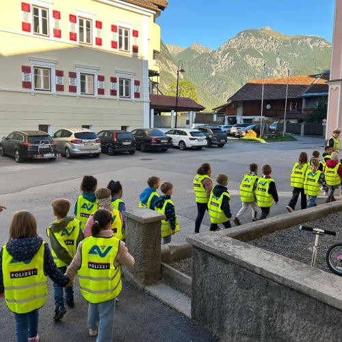 Unterwegs mit der Polizei