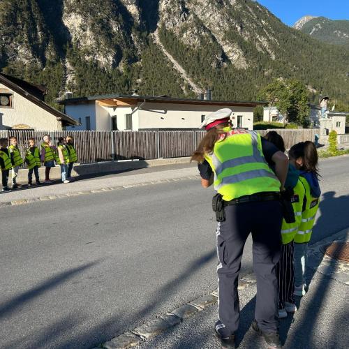 Unterwegs mit der Polizei