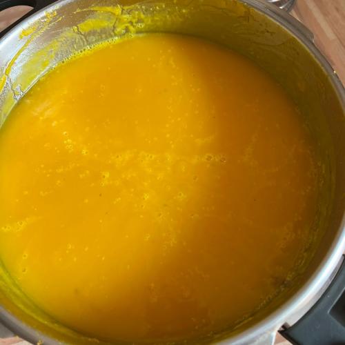 Kürbiscremesuppe