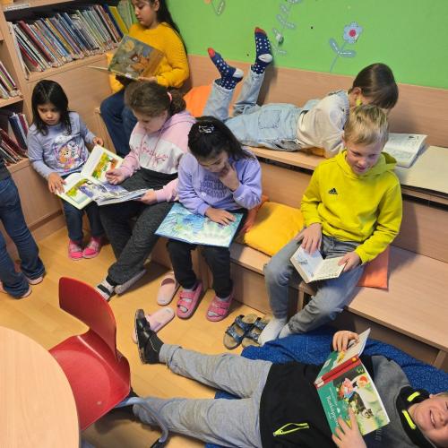 Lesefrühstart am Morgen