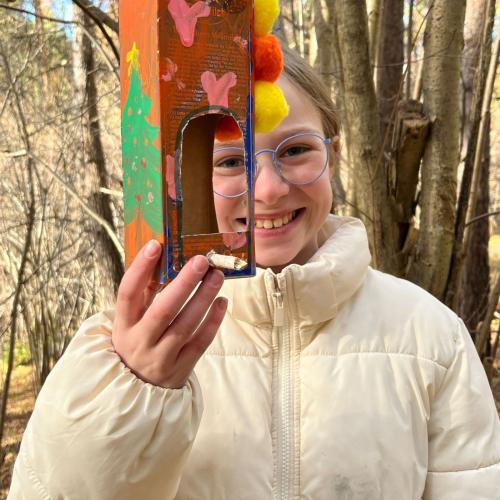 Vogelfutterhäuschen