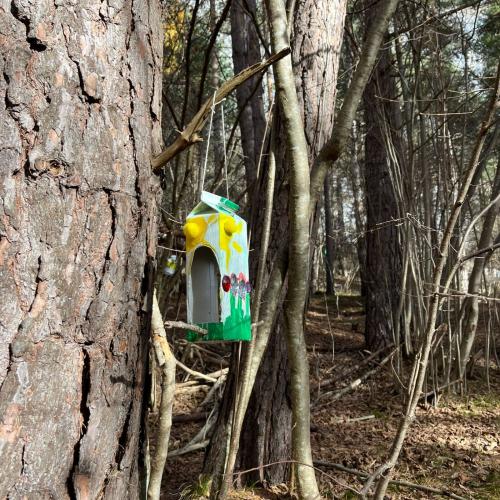 Vogelfutterhäuschen