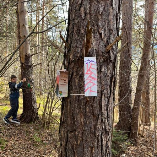 Vogelfutterhäuschen