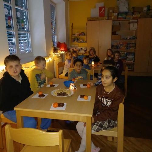 In der Schule wird gebacken