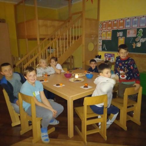 In der Schule wird gebacken