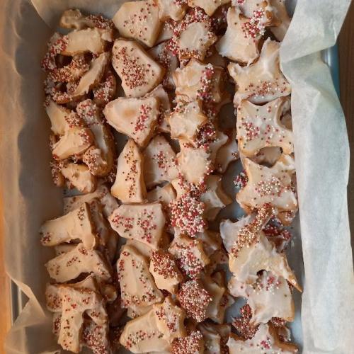 In der Schule wird gebacken