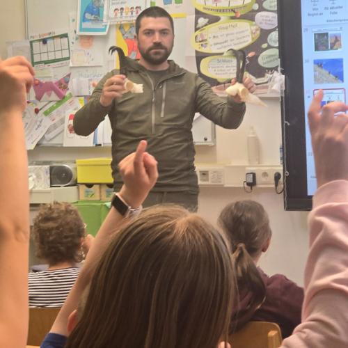 Jäger in der Schule