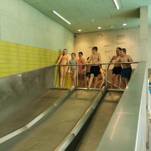 Schwimmen im Stern