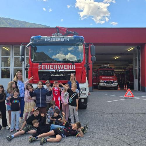 Bei der Feuerwehr