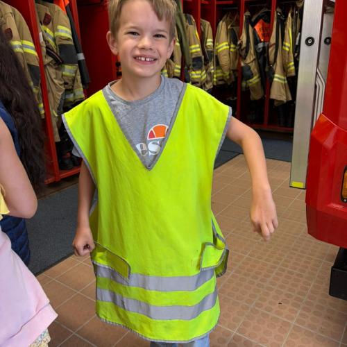 Bei der Feuerwehr
