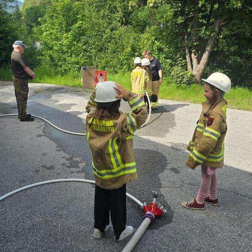 Bei der Feuerwehr