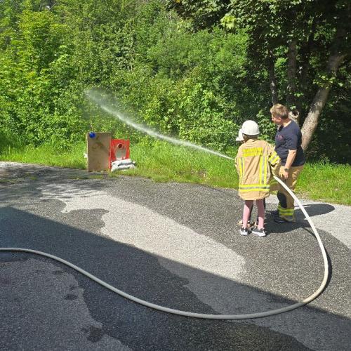 Bei der Feuerwehr