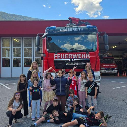 Bei der Feuerwehr