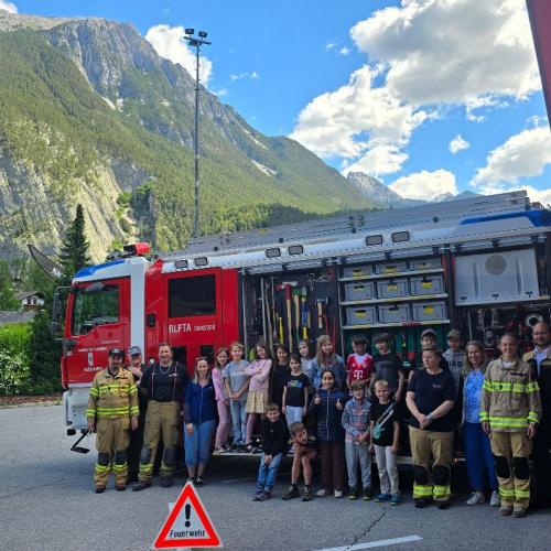 Bei der Feuerwehr