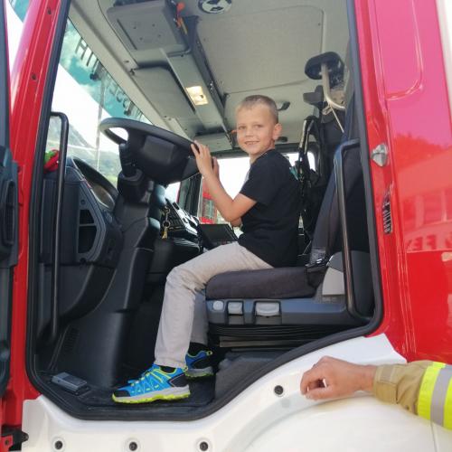 Bei der Feuerwehr