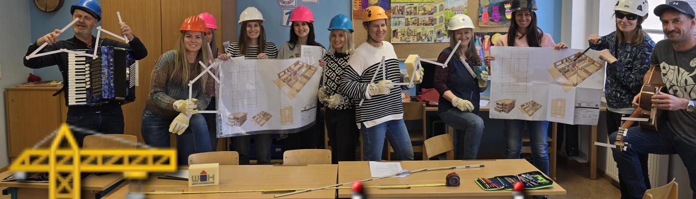 Schul-umbau-arbeiter