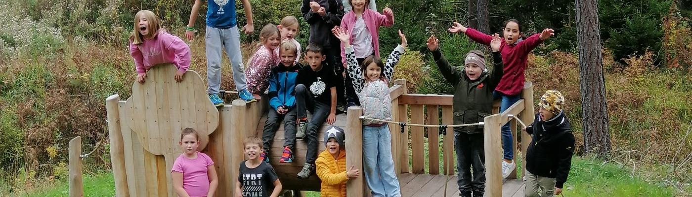Beim Spielplatz