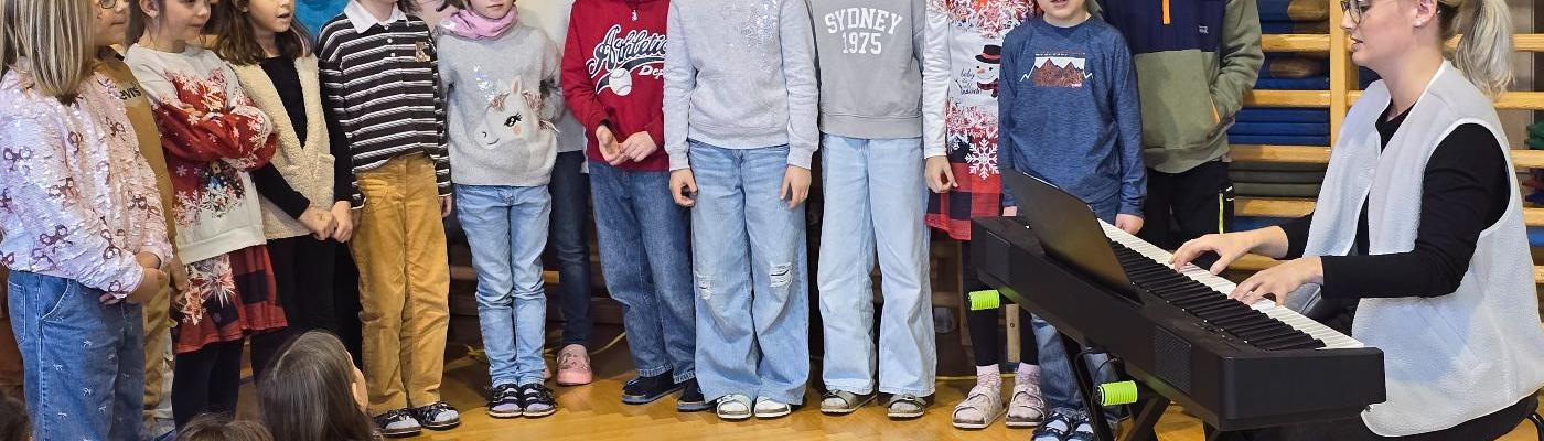 Singprobe zur Weihnachtsmesse